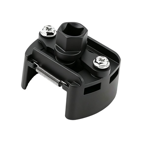 Engine Maintenance Filter Wrench with U Type Grip, Spring Clamp Control and 1/2 Inch Drive for Home Garage Service