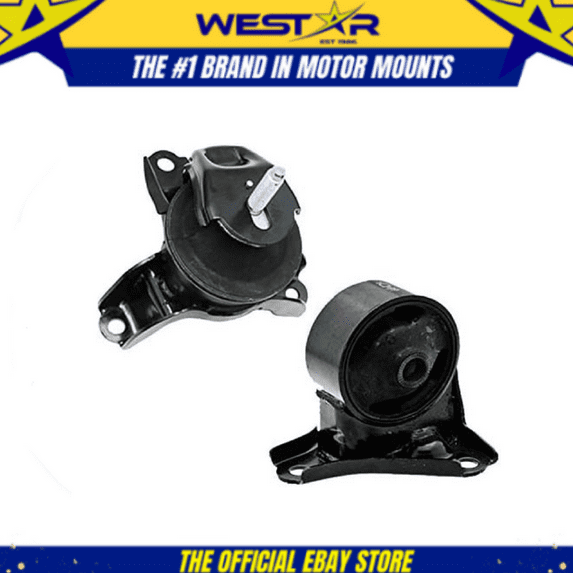 Engine Motor Mount 2PCS Set Fit 05-09 Hyundai Tucson/ 05-10 KIA Sportage 2.7L