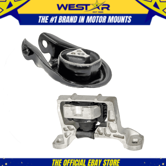 Engine Motor Mount 2PCS Set Fit 2004-2011 Mazda 3 2.0L / EM-5375 EM-9222