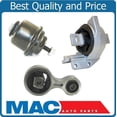 thumbnail image 1 of Engine Motor Mount 3pc Kit for Ford Fusion 3.0L V6 Front Wheel Drive 07-09, 1 of 6