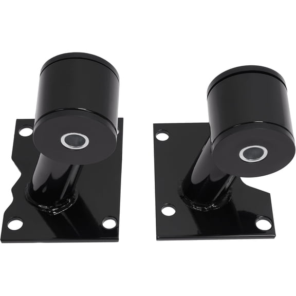 Engine Motor Mount Compatible with 2006-2007 Dodge Ram 1500 4.7L 2WD Models Only Replacement for 55366604AC 55366449AB Steel Powder Coated Black Front