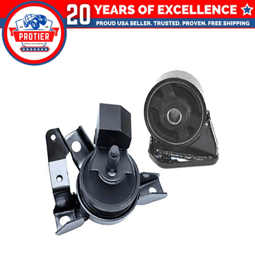 4Pcs Engine & Transmission Mount Set For 2001-2006 Hyundai Santa Fe 2.4L Auto - Hydraulic, Rubber/Steel