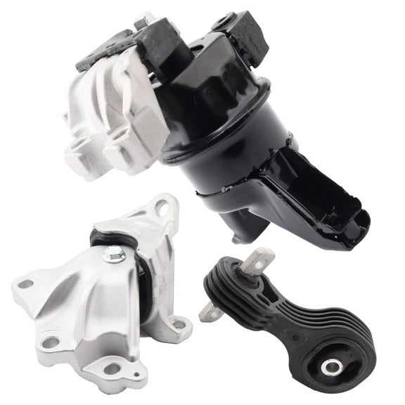Engine Motor Mount Compatible with 2012-2015 Civic 1.8L Coupe/Sedan Replacement for A65048 A65021 A65087 50890TR0A81 50850TR6A81 50820TR0A81 Set of 3