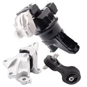 Engine Motor Mount Compatible with 2012-2015 Civic 1.8L Coupe/Sedan Replacement for A65048 A65021 A65087 50890TR0A81 50850TR6A81 50820TR0A81 Set of 3