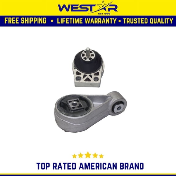 Engine Motor Mount Set 2PCS Compatible for 2000 - 2004 Compatible ford Focus 2.0L DOHC Replaces 3003 2939