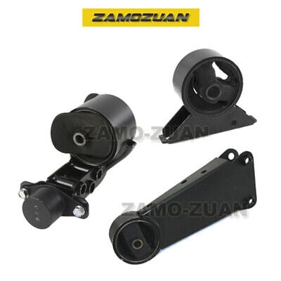 Engine Motor Mount Set 3PCS. 1995-1996 for Hyundai Accent 1.5L SOHC for Auto.