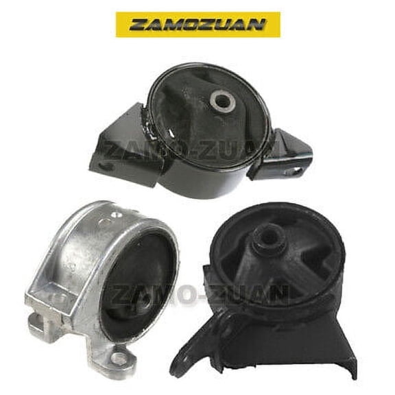Engine Motor Mount Set 3PCS for 1991-1993 Nissan NX 2.0L for Automatic Trans.