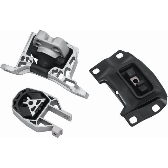 Engine Motor Mount Set 3Pcs, Engine Motor and Transmission Mount Kit Fit for Ford Escape 2.0L L4 2012-2018 3214 3103 3238 A5312 A5520 A5612 5S4Z6038AA CV6Z6068A AV6Z6068A 5S4Z6038BA 5S4Z6038BB