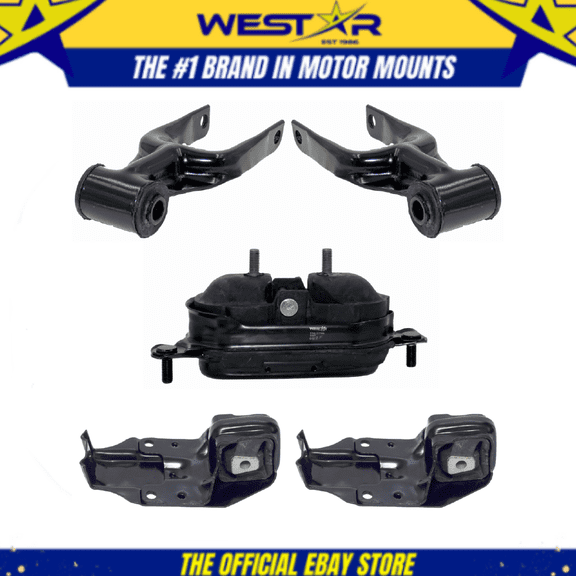 Engine Motor Mount Set 5PCS for 1994 - 2005 Buick Century / Regal 3.1L