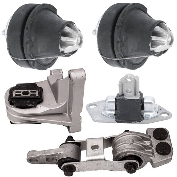 Engine Motor Mount Torque Stabilizer Kit 5-Piece Set for Enhanced Vehicle Stability-5PCS Engine Motor Mount Torque Rod Stabilizer Kit