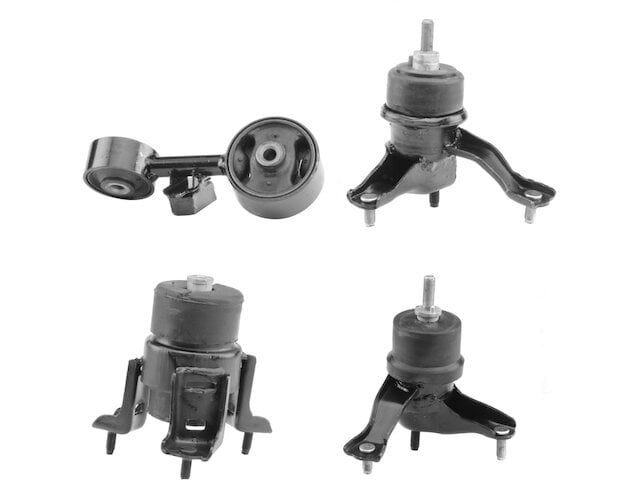 Engine Motor Mount and Transmission Mount Kit - 4-Piece - Compatible with 2002 - 2006 Toyota Camry 2.4L 4-Cylinder Automatic Transmission 2003 2004 2005