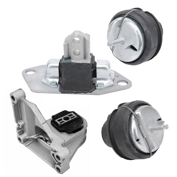 Engine Motor Mounts - 4 Piece Set for Enhanced Vehicle Stability and Vibration Reduction