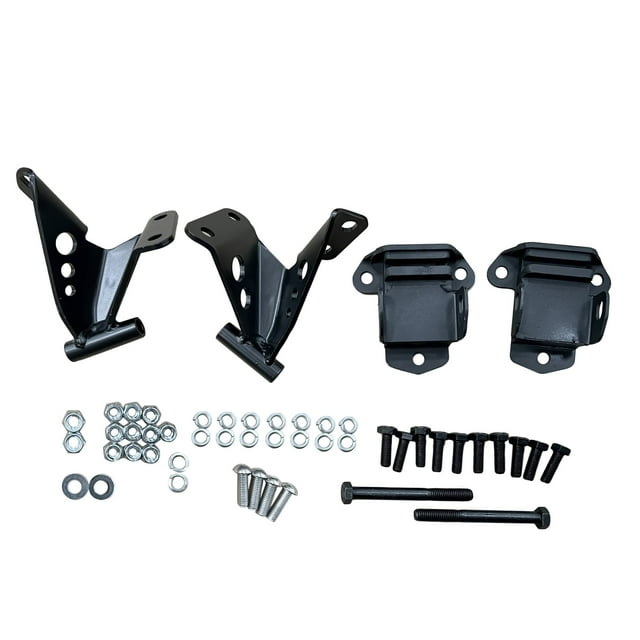 Engine Motor Mounts Bracket Set For 1955 1956 1957 Chevy Belair, Nomad