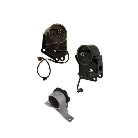 Engine Motor Mounts Set 3PCS For Nissan 2007-2008 Maxima Sedan 3.5L with Sensors