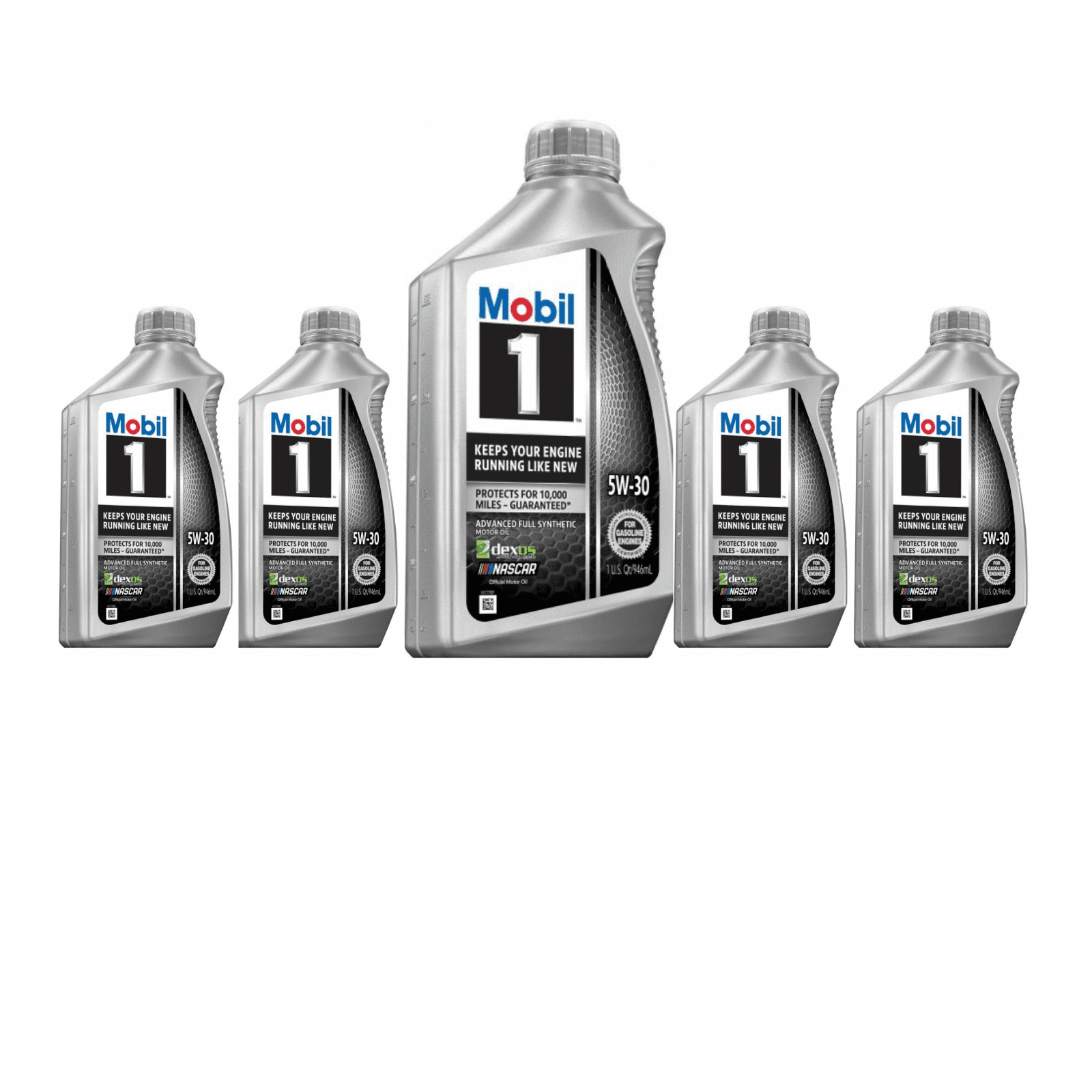 Engine Motor Oil MOBIL 1 124315 Advanced Full Synthetic SAE 5W30 Pack