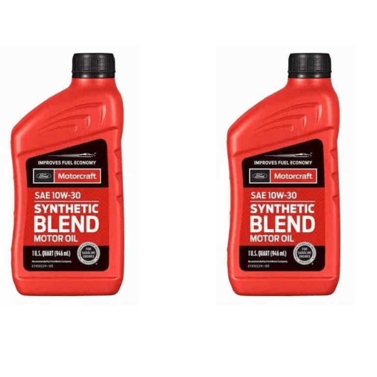 Ford Motorcraft SAE 5W-30 API SP Synthetic Blend Motor Oil