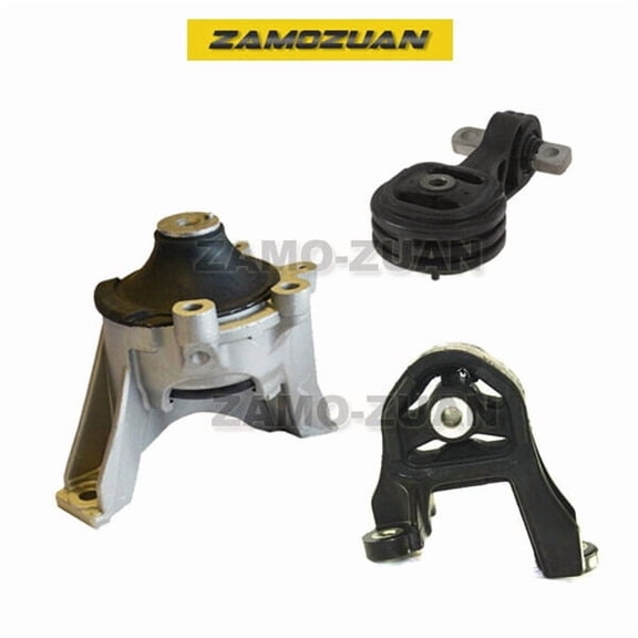 Engine Motor & Torque Strut Mount 3PCS. 2007-2011 for Honda CR-V 2.4L for Auto.