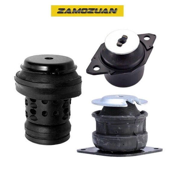 Engine Motor & Trans Mount 3PCS 1993-1998 for Volkswagen Jetta Golf 1.9L, 2.0L