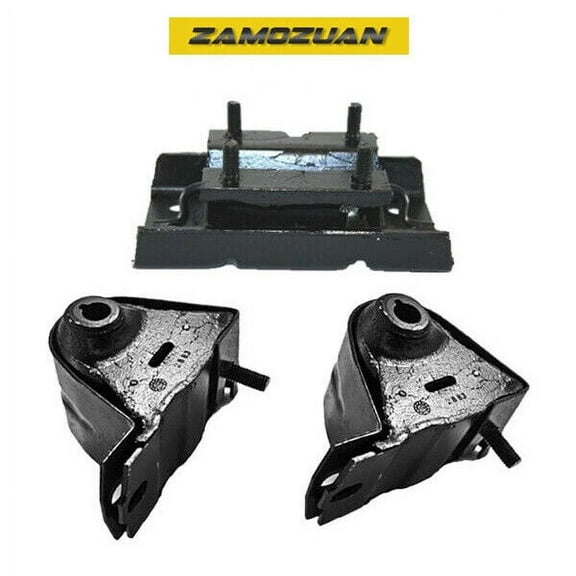 Engine Motor & Trans Mount 3PCS 1997-2006 for Jeep TJ Wrangler 2.4L, 2.5L, 4.0L