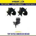 thumbnail image 1 of Engine Motor & Trans Mount 3PCS Set Compatible for 2005-2014 Nissan Frontier 2.5LEngine Motor & Trans Mount 3PCS Set Compatible for 2005-2014 Nissan Frontier 2.5L Replaces 9483 9483 10055, 1 of 2