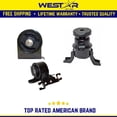 thumbnail image 1 of Engine Motor & Trans Mount 3PCS Set Compatible for 2005-2006 Mazda Tribute 3.0L 2WD Replaces 3210 3222 3258, 1 of 4