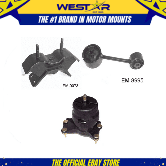 Engine Motor & Trans Mount 3PCS Set Fit 1999-2003 Lexus RX300 3.0L-V6 AWD