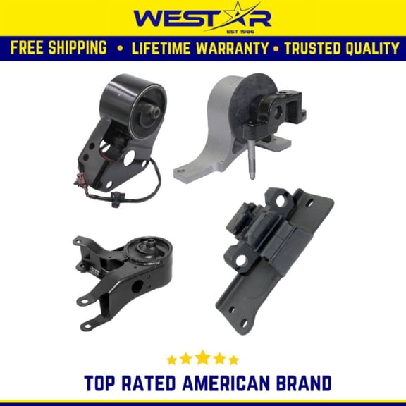 Engine Motor & Trans Mount 4PCS Compatible for 2003-2008 Nissan Murano 3.5L AWD Auto Trans Replaces 9731 9223 9414