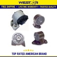 thumbnail image 1 of Engine Motor & Trans Mount 4PCS Set Compatible for 2003-2005 Hyundai Accent 1.6L Auto Trans Replaces 8940 9296 9253 9254, 1 of 4