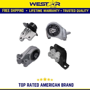 Engine Motor & Trans Mount 4PCS Set Compatible for 2010-2017 GMC Terrain 2.4 Replaces 3279 3302 3307 3269