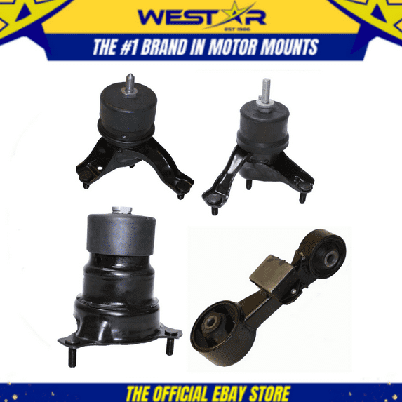 Engine Motor & Trans Mount 4PCS Set Fit 12-17 Toyota Camry 2.5L except Hybrid