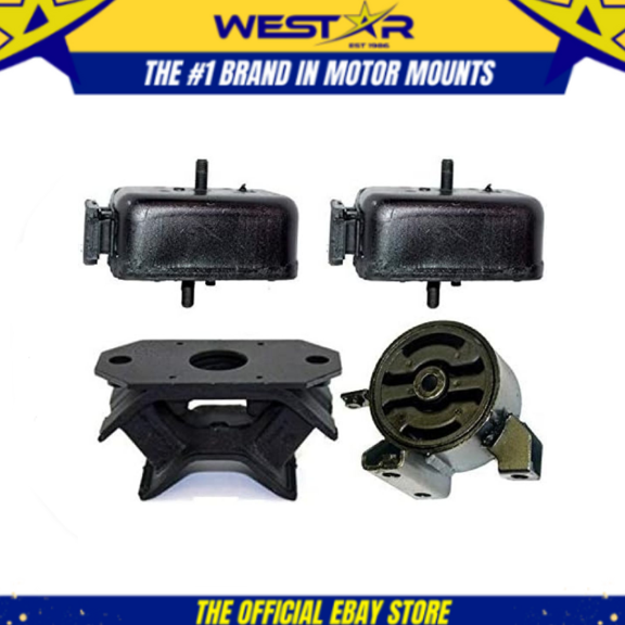 Engine Motor & Trans Mount 4PCS Set for 1991-1998 Suzuki Sidekick 1.6L 2Door