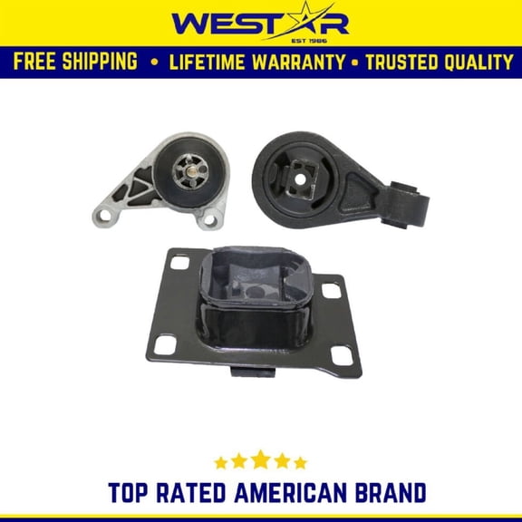 Engine Motor & Trans Mount Compatible for 2004 Compatible ford Focus SVT Hatchback 2.0L Replaces 3100 3085 2986