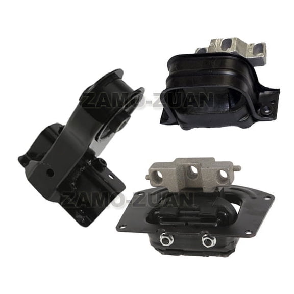 Engine Motor & Trans Mount Set 3PCS. 96-00 for Chrysler Sebring 2.5L Converible