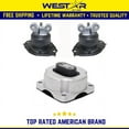 thumbnail image 1 of Engine Motor & Trans Mount Set 3PCS Compatible for 11-14 Dodge Challenger Charger 3.6/ 5.7L Replaces 3262 3262 3163, 1 of 3