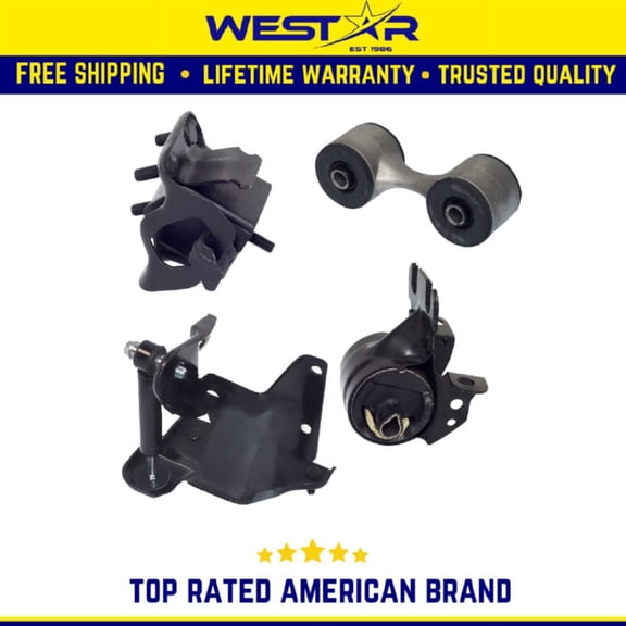 Engine Motor & Trans Mount Set 4PCS Compatible for 1994 - 1999 Buick LeSabre 3.8L Replaces 2778 2801 2881 2662
