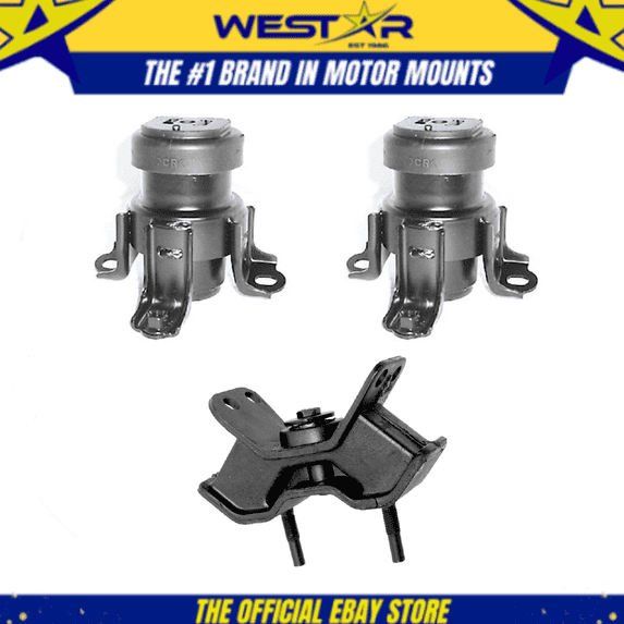 Engine Motor & Trans Mount Set for 1997 - 2001 Toyota Camry 3.0L for Auto 3PCS