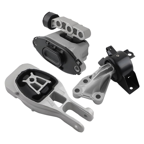 Engine Motor and Transmission Mount Kit for Chevrolet Sonic 1.8L 2013-2016, Includes Right Motor Mount, Rear Lower Torque Strut & Left Trans Mount, A5597 95870474 A5595 95248684