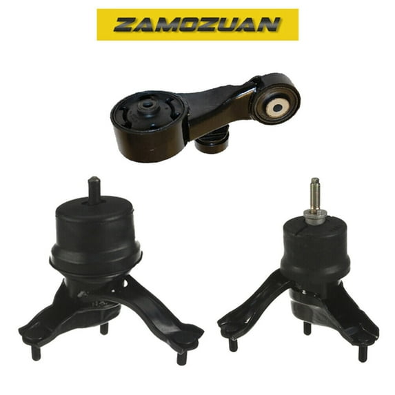 Engine Motor & Transmission Mount Set 3PCS. 2007-2010 for Toyota Sienna 3.5L 2WD