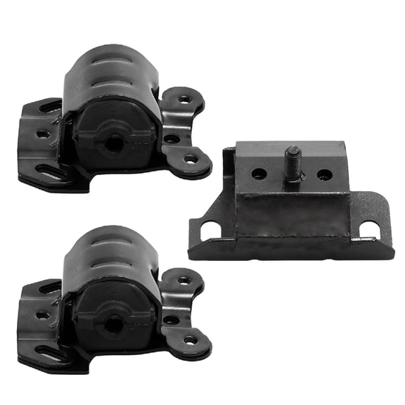 Engine Motor and Transmission Mount 2436*2 2394 For 1988-1991 GMC C1500 Sierra 4.3l 3PCS 1988 1989 1990 1992