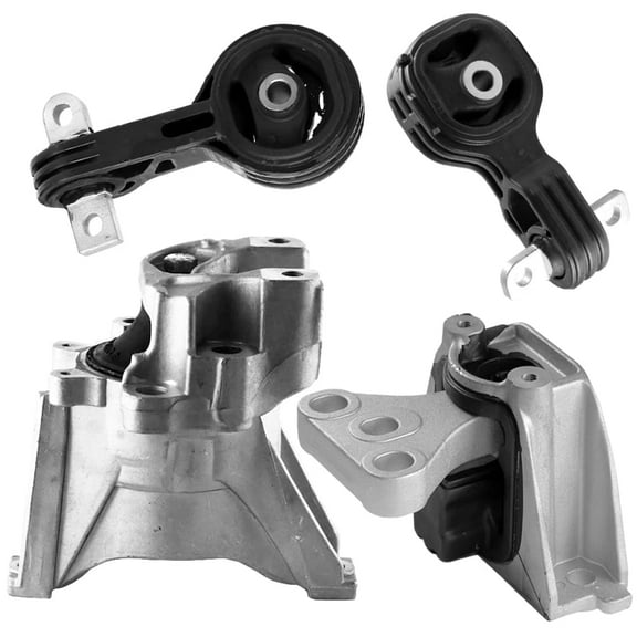 Engine Mount, Engine Torque Strut Mounts & Automatic Transmission Mount 4PCS Set Compatible With Honda CR-V 11-07 L4-2.4L (Japan Built). Part Numbers: A65107 A4536 A4535 A65076