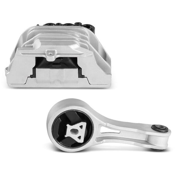 Engine Mount Kit 2 - Compatible with 2011 - 2018 Dodge Journey 2.4L 4-Cylinder - Autopart Premium
