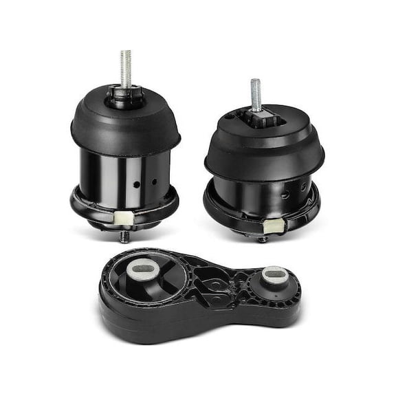 Engine Mount Kit 3 - Compatible with 2009 - 2017 Buick Enclave 3.6L V6 Naturally Aspirated - Autopart Premium