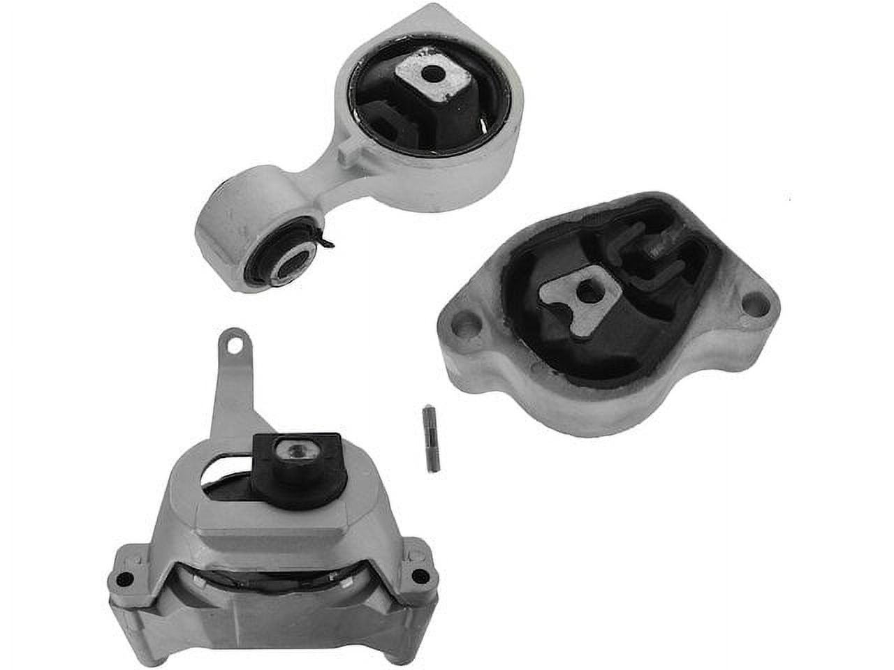 Engine Mount Kit 3 Piece - Compatible with 2007 - 2016 Nissan Altima 2.5L 4-Cylinder 2008 2009 2010 2011 2012 2013 2014 2015