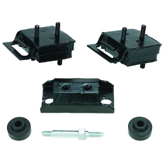 Engine Mount Kit - Compatible with 1974 - 1988 Jeep J10 5.9L V8 1975 1976 1977 1978 1979 1980 1981 1982 1983 1984 1985 1986 1987