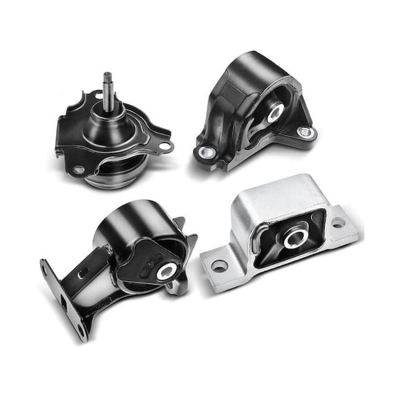 Engine Mount Kit - Compatible with 2002 - 2006 Acura RSX Base 2.0L 4-Cylinder - Autopart Premium