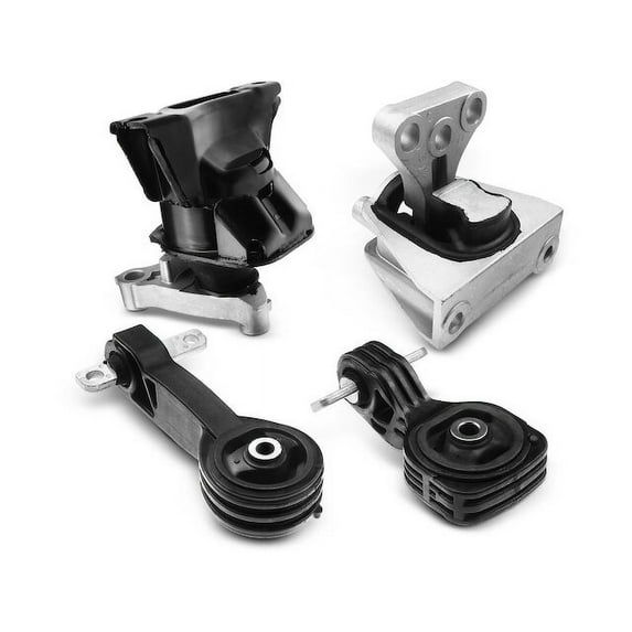 Engine Mount Kit - Compatible with 2006 - 2011 Honda Civic 1.8L 4-Cylinder 2007 2008 2009 2010