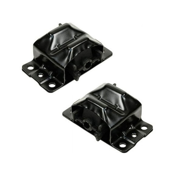 Engine Mount Set 2 Piece - Compatible with 1975 - 1996 Chevy Caprice 1976 1977 1978 1979 1980 1981 1982 1983 1984 1985 1986 1987 1988 1989 1990 1991 1992 1993 1994 1995