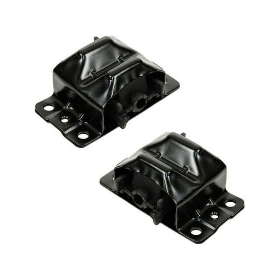 Engine Mount Set 2 Piece - Compatible with 1973 - 1979 Chevy Nova 1974 1975 1976 1977 1978