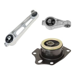 Engine Mount Set 3 Piece - Compatible with 2000 - 2005 Dodge Neon 2.0L 4-Cylinder 2001 2002 2003 2004