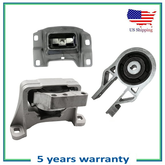 Engine Mount Set Fits select: 2013-2017 FORD FOCUS SE